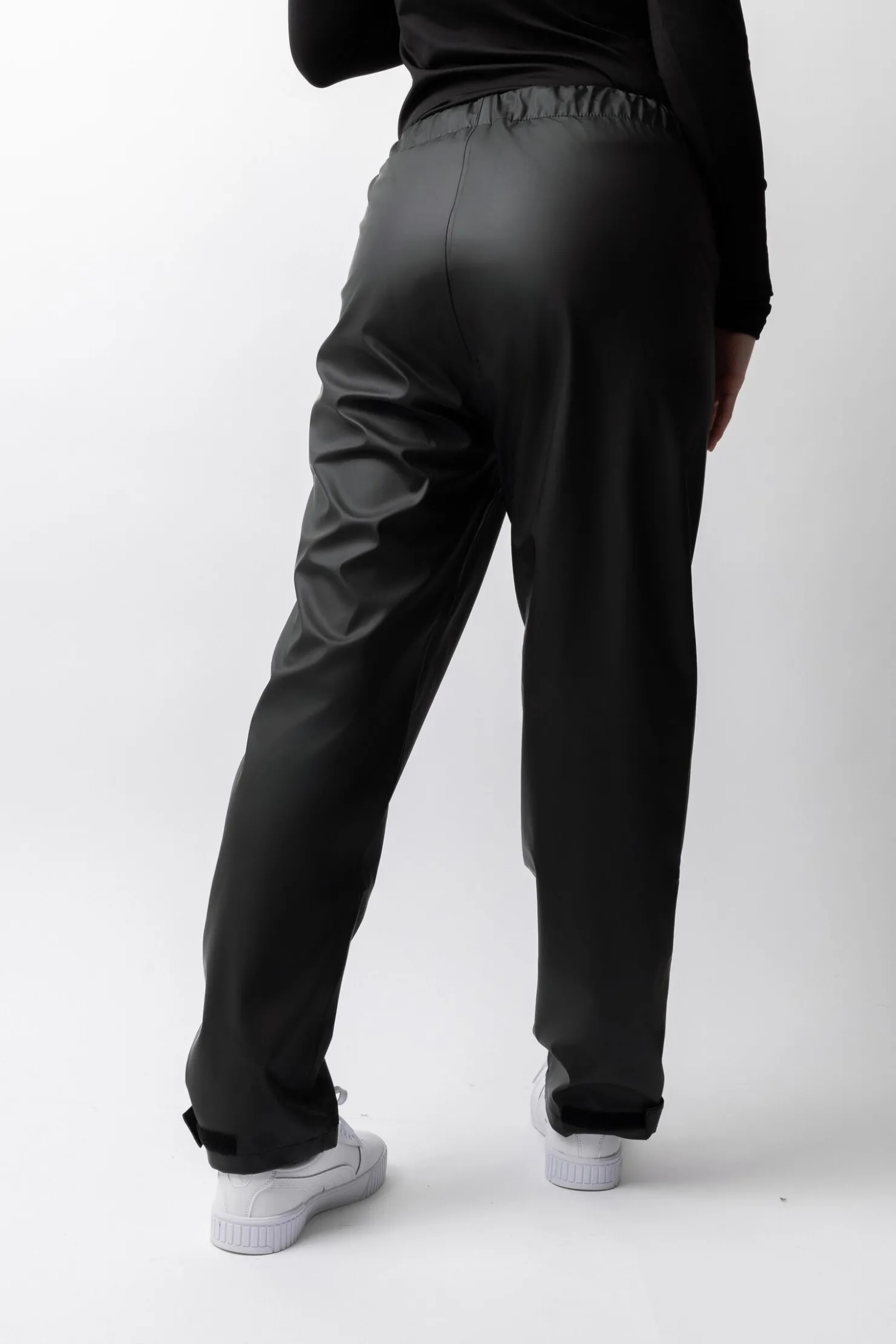 Discount horze Billie PU regnbukse, dame Black