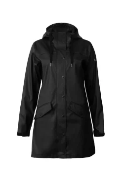 horze Billie PU regnjakke, dame Black