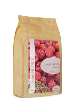 New horze Biscuits godbiter, bringebær, 1 kilo NDB