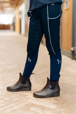 horze Bonn jodhpursko i gummi, barn Brown