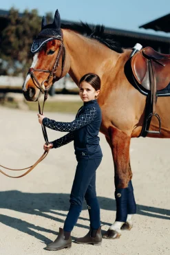 horze Bonn jodhpursko i gummi, barn Brown