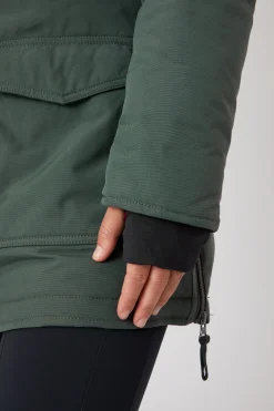 Sale horze Brooke lang parkasjakke, dame UrbanChic