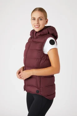 horze Callie fôret ridevest med hette til dame PortRoyale