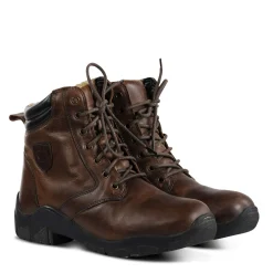 Online horze Chamonix vinter-jodhpur, lær, dame Brown