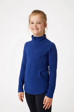 Online horze Chelsea teknisk skjorte, barn BluePrintDarkBlue