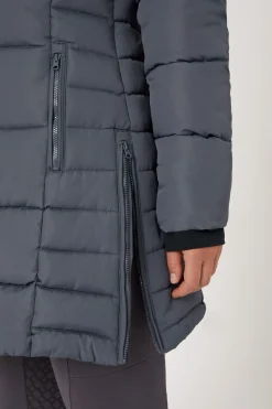 Sale horze Claire fôret rideparkas til dame BlackenedPearlGrey