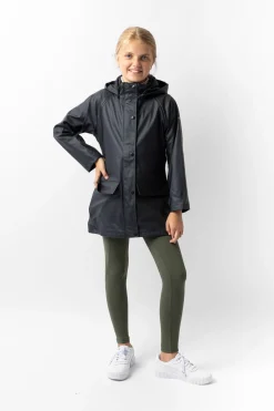 horze Clara regnjakke til barn DarkNavy