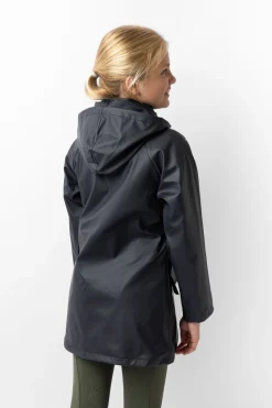 horze Clara regnjakke til barn DarkNavy