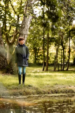 horze Clara regnjakke til barn DarkNavy