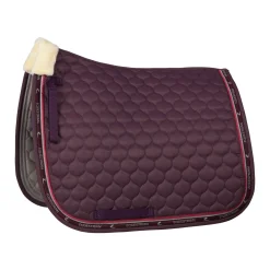 Clearance horze Claremont dressursjabrak med fuskepels EggplantDarkpurple