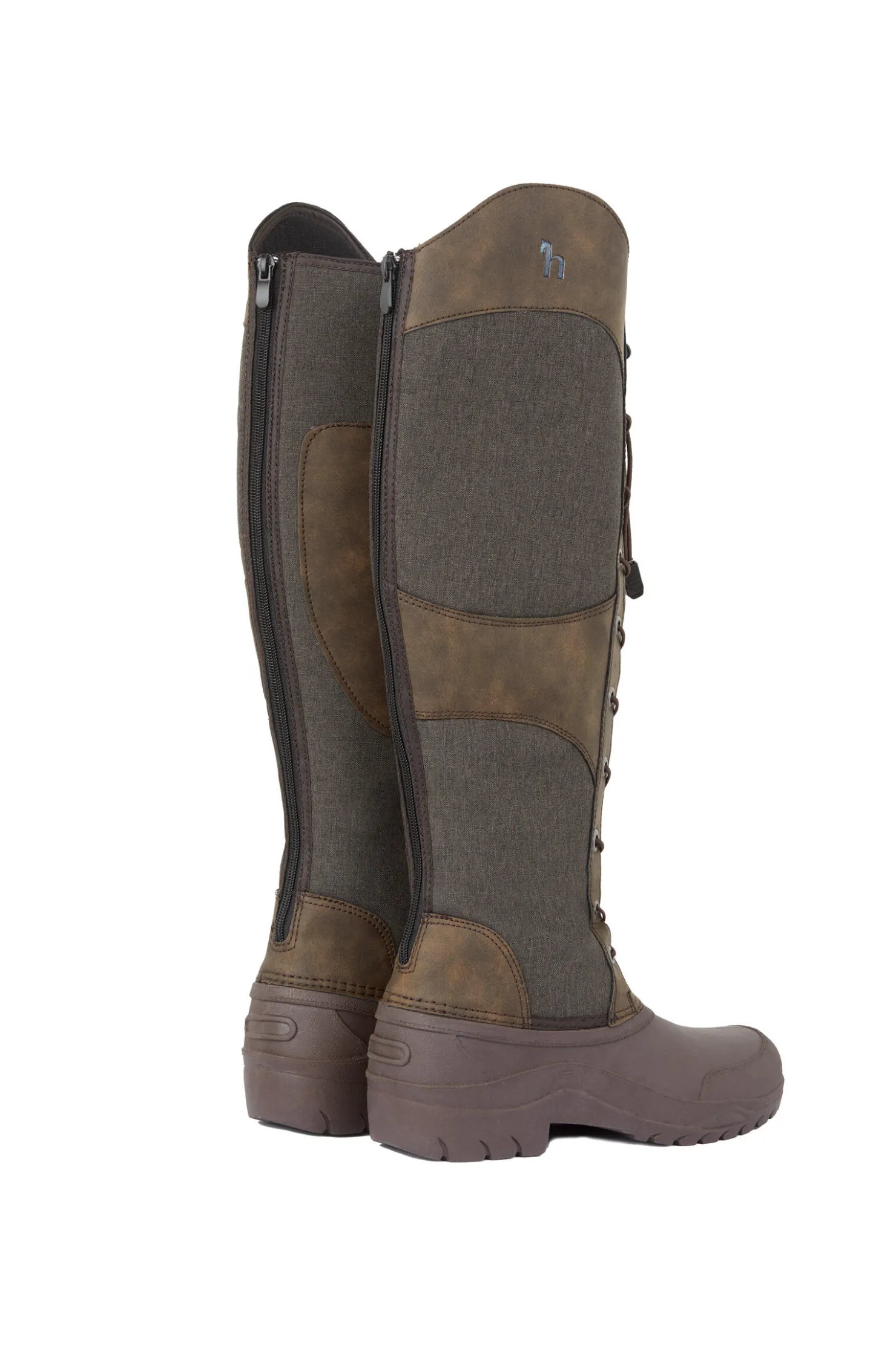 New horze Colorado termosko med glidelås bak, til dame Brown