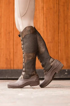 New horze Colorado termosko med glidelås bak, til dame Brown