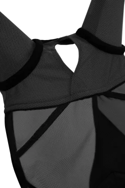 Best horze Cooling fluemaske DarkGrey