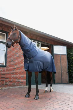 Best horze 840D utedekken med avtagbar hals, 200g Navy