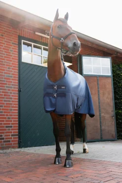 Best horze 840D utedekken med avtagbar hals, 200g Navy