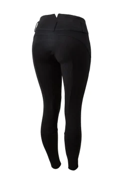 Clearance horze Daniela ridebukser, kneforsterket med lær, dame Black