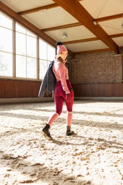 Best horze Dea vinter ridebukse med fullgrip Purplepotion