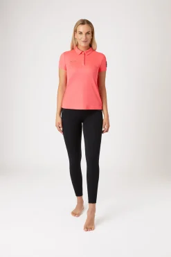 Outlet horze Denise funksjonell kortermet poloskjorte, dame Pink