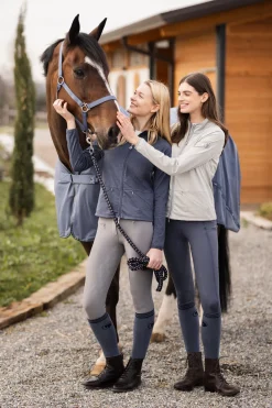 Discount horze Dorchester fluedekken Grisaille