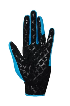 Clearance horze Eliana ridehansker, barn HawaiianBlue