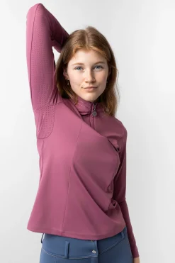 horze Eloise treningstrøye Heatherrose