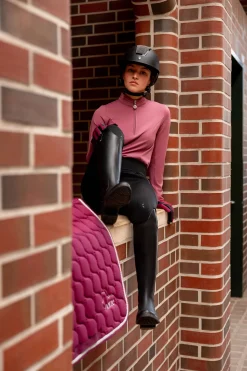 horze Eloise treningstrøye Heatherrose