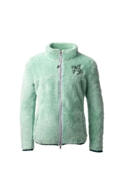 Hot horze Elsa Barne fleece-ridejakke Mistgreen