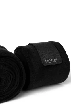 Clearance horze Embrace Fleecebandasjer Black