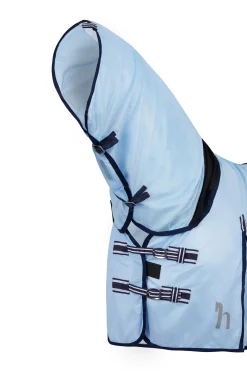 Clearance horze Freja fluedekken med hals LightBlue