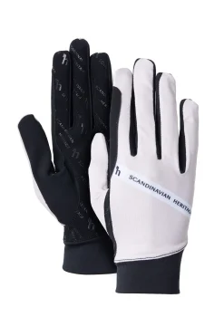 Outlet horze Gabriella elastiske hansker med UV-beskyttelse Potpourripink