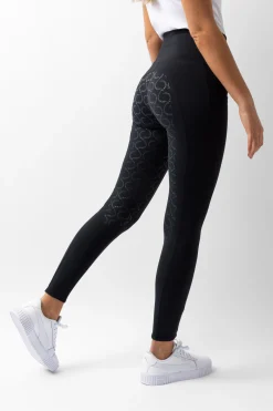 Discount horze Gillian kompressjonstights, helforsterket, dame Black