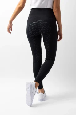 Discount horze Gillian kompressjonstights, helforsterket, dame Black