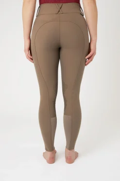 Sale horze Grand Prix II kneforsterkede ridebukser til dame IronGreyBrown