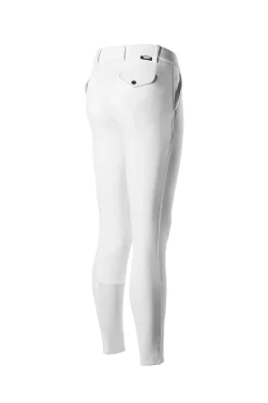 Clearance horze Grand Prix kneforsterkede ridebukser med silikon, herre WH/AB