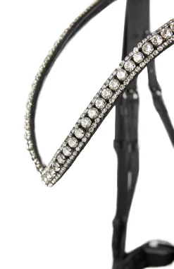 Hot horze Grayson anatomisk hodelag til trinse Black/Black