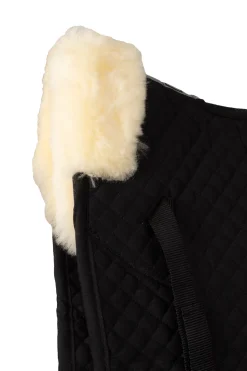 Clearance horze Harleigh sjabrak med saueskinn Black