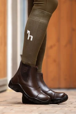 Outlet horze Idaho vinter-jodhpur, PU, dame Brown