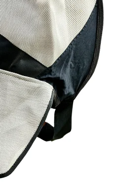 Discount horze insektsmaske med nese LightBrown/Black