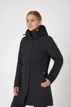 Outlet horze Isabella 3-i-1 fôret parkas til dame DarkNavy