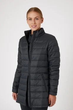 Outlet horze Isabella 3-i-1 fôret parkas til dame DarkNavy