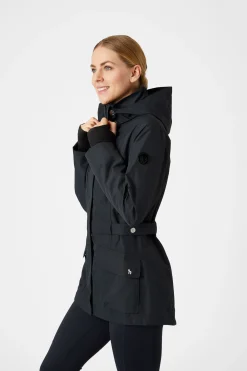 Clearance horze Jadine teknisk vanntett sommerjakke for damer DarkNavy