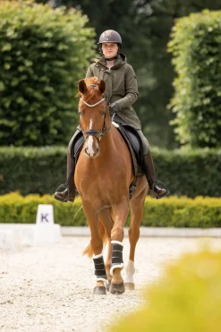 Clearance horze Jadine varmejakke til ridning Olivegreen