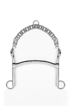 Online horze kandarstang, rett, 14mm Ikkespesifisert