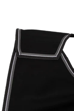 horze Kiel ridedekken i fleece Black