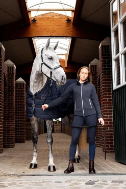 Clearance horze Kingsley stalldekken, 300 gram DarkNavy