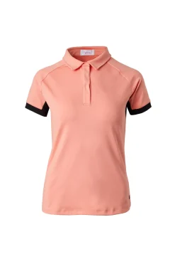 Clearance horze Laura treningsskjorte, dame PeachAmberPink