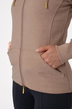 New horze Lea treningsgenser med hette til dame Brush