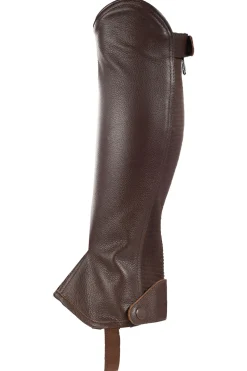 Best horze leggchaps i lær DarkBrown