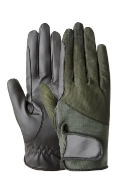 Sale horze Leni ridehansker til sommeren til dame BeetleGreen