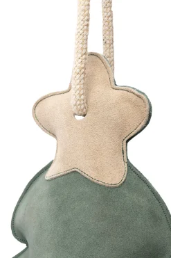 Online horze Lær Hest Leketøy Juleutgave green